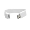 Personalized Wristbands USB Flash Drives White