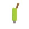 Personalized Slide Button USB Flash Green