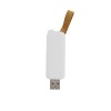 Personalized Slide Button USB Flash White