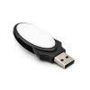 Personalized Logo Oval Swivel USB Flash Drives 4GB 