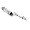 Personalized Crystal Pen USB with Stylus White