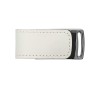 Personalized Stylish Leather USB Flash Drives White
