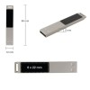 Customized Light-Up Silver Metal 16GB USB (Default)