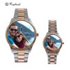 Personalized Printed Logo Watches for Couples 
