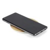 Personalized Bamboo Wireless Fast Charging Pads 15W Output
