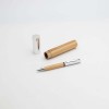 Personalized Metal Pen with Bamboo Barrel | ATCA