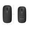 Wireless Slim LED Mouse, Rechargeable & Silent 