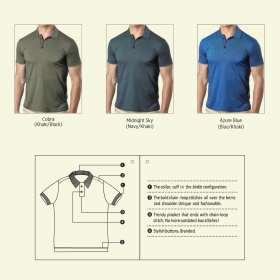 Golf Polo Shirt (Screen print)