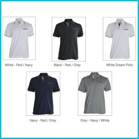 Premium Tropikana Polo T-Shirt (Unisex) (Screen print)