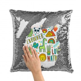 Sequin Magic Reversible Cushions / Pillows with Personalized Designs