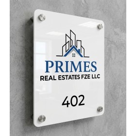Customised Door Plate | Acrylic door sign