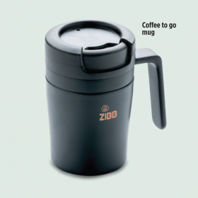 Double wall Mug for Coffee Machine (Screen print)