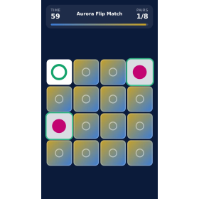 Flip Match – Exhibition Stand Memory Game with QR Lead Capture