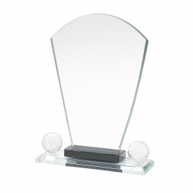 Premium Flared Shape Crystal Award (18.5cm)