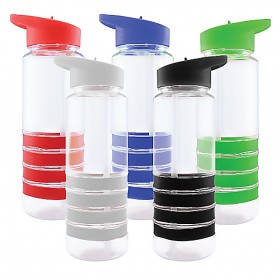 Promotional Sport Water Bottles with straw - 750 mL 