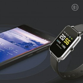 Modern Lifestyle Watch and Activity Tracker with Large Touch Screen