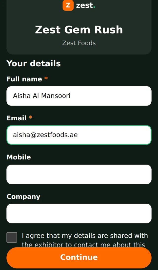Lead capture form with your own questions, consent tick box and marketing opt-in